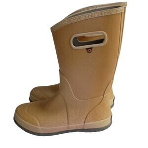 Bogs gold glitter youth rain boots Size 4